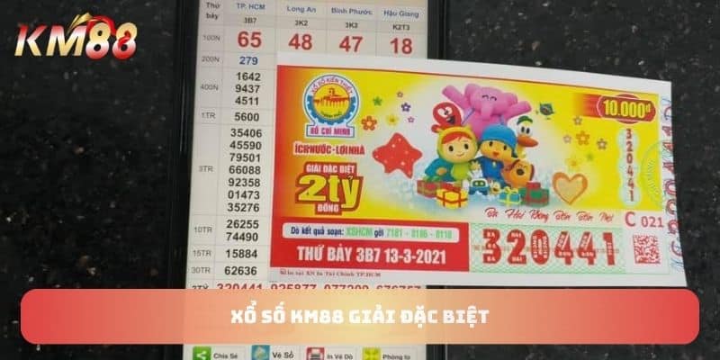 Xổ số KM88 giải đặc biệt